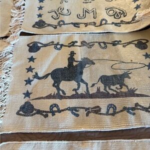Western Themed Tapestry Placemat